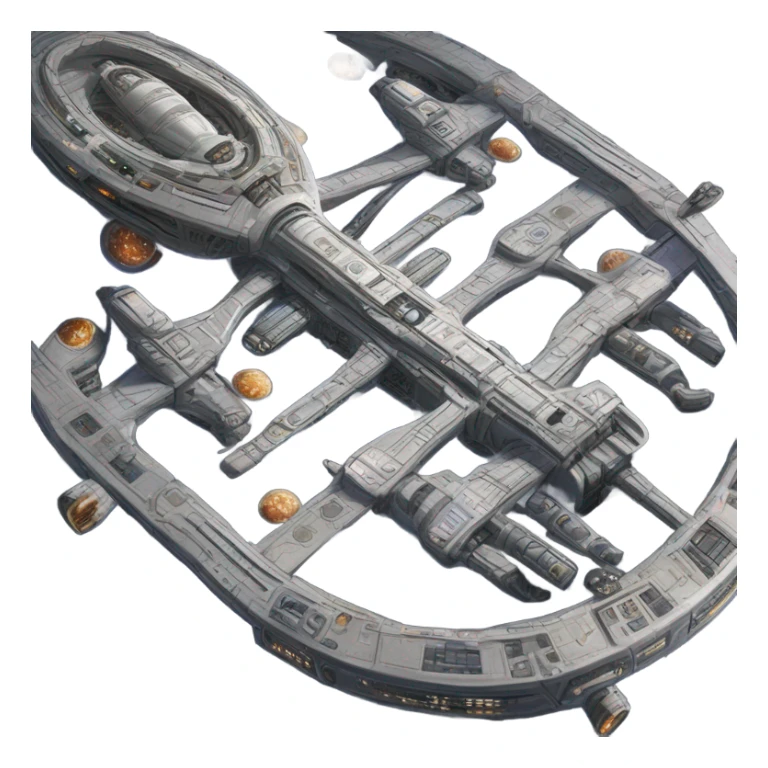star trek Deep Space Nine Station terok nor 3 sticker
