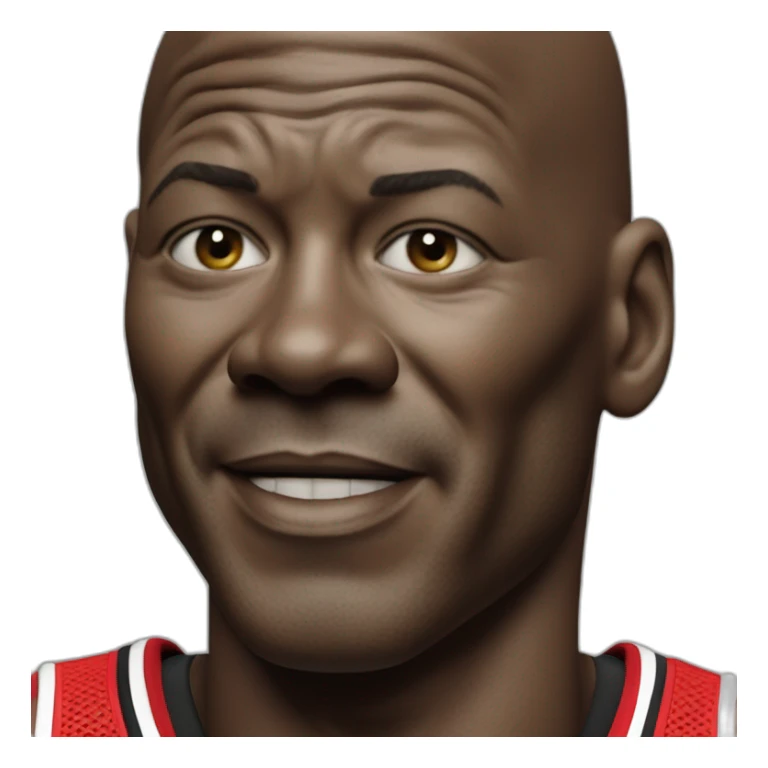 MICHEAL JORDAN REALISTIC 4K IMAGE sticker