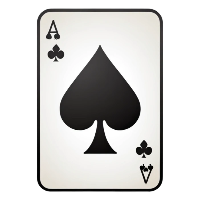 give me playing card 2 of club sticker