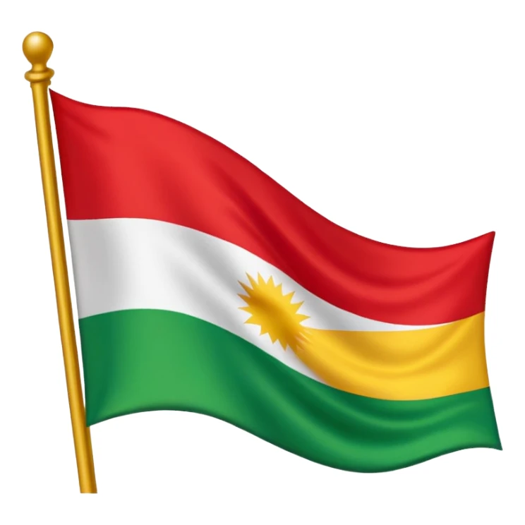Drapeau Kurdistan sticker