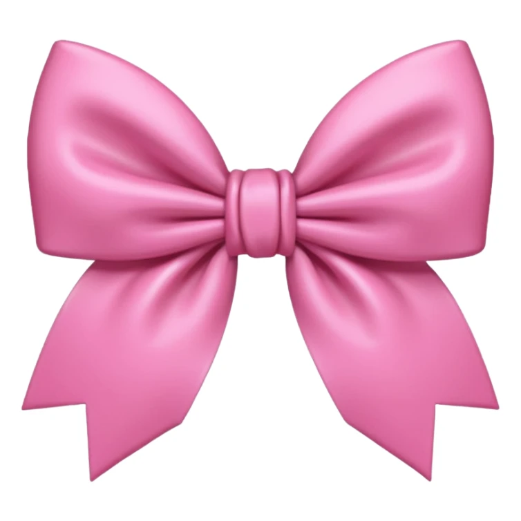 Pink coquette aesthetic bow paler sticker