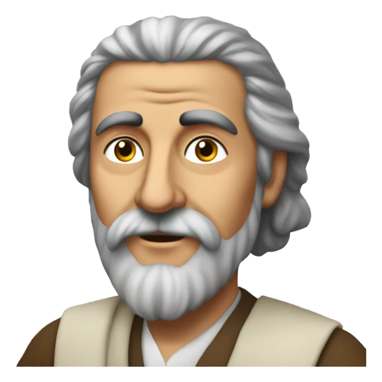 Medeival turkish poet with a bok sticker