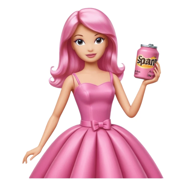 Matisse barbie slop style pink SPAM sticker