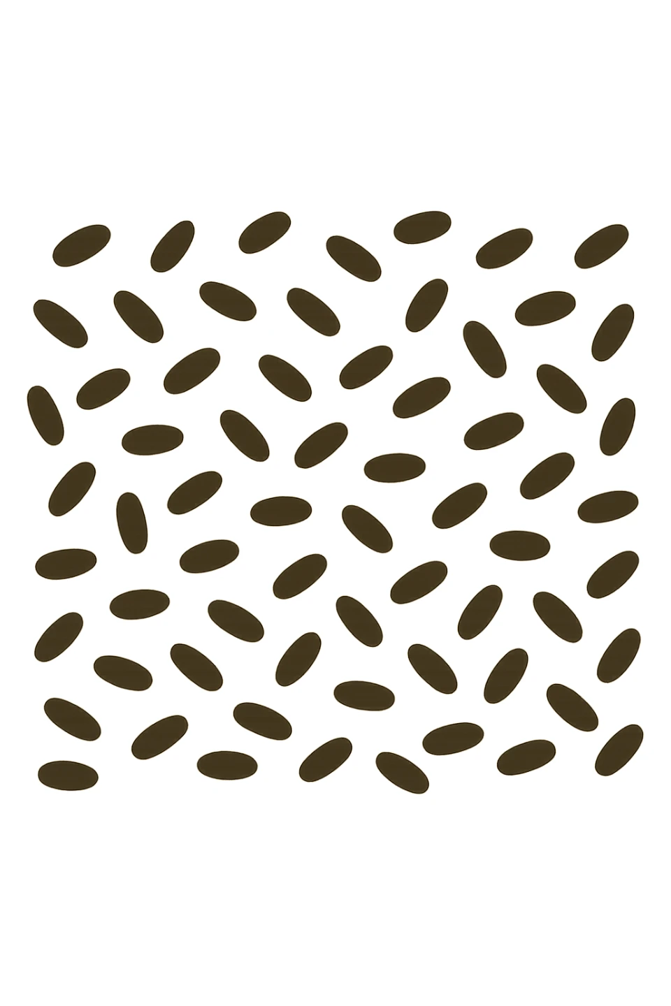 FECI DI ANIMALE A PALLINI LEGGERMENTE ALLUNGATI sticker