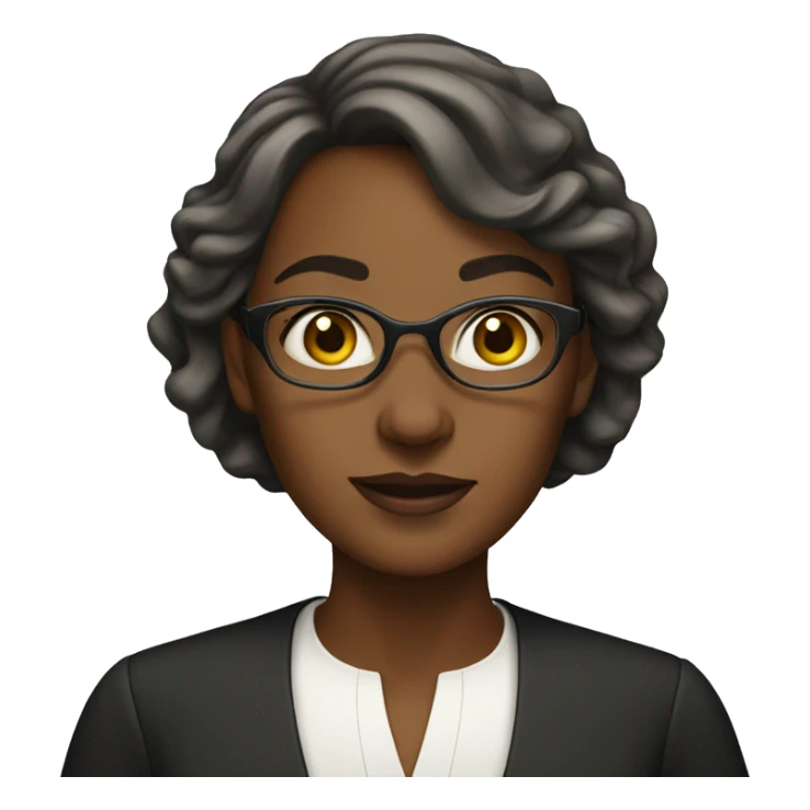 educated white woman sticker