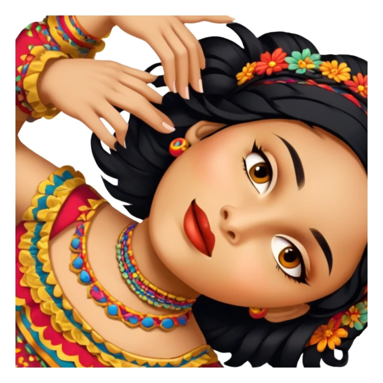 Folkloric Dancer sticker