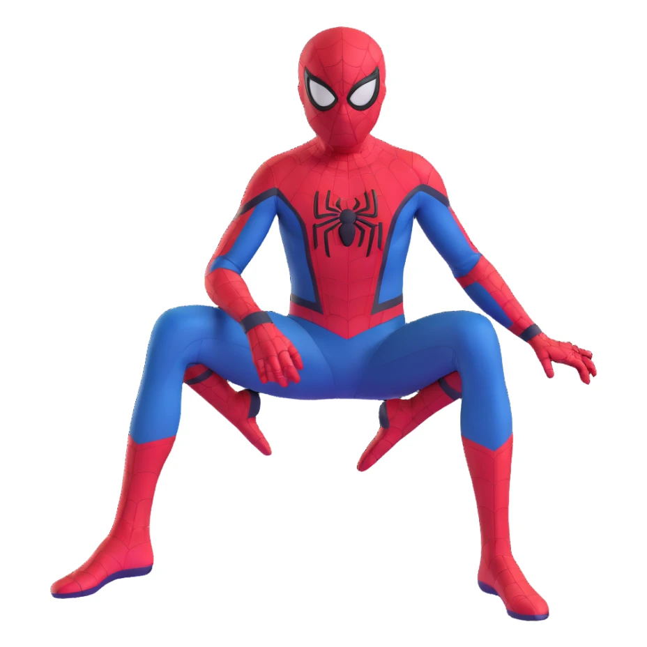 Tom Holland in Spider-Man costume sticker