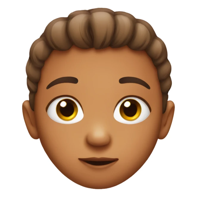 heart with baby eyes  sticker