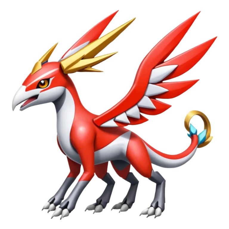 Meloetta-Latias-Wargreymon-Protogen-Pokémon-Digimon-Fakémon-fusion-hybrid-creature sticker