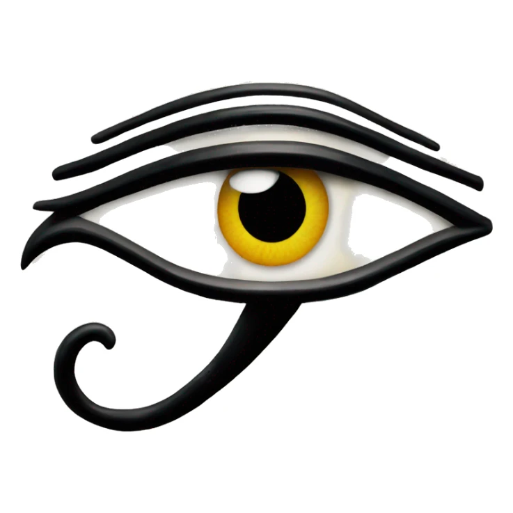 Eye of thoth sacred sticker