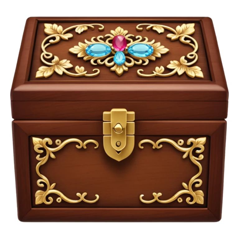 generate an emoji of a jewelery box  sticker