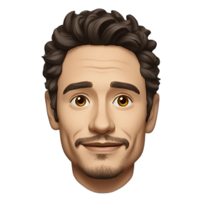 james franco sticker