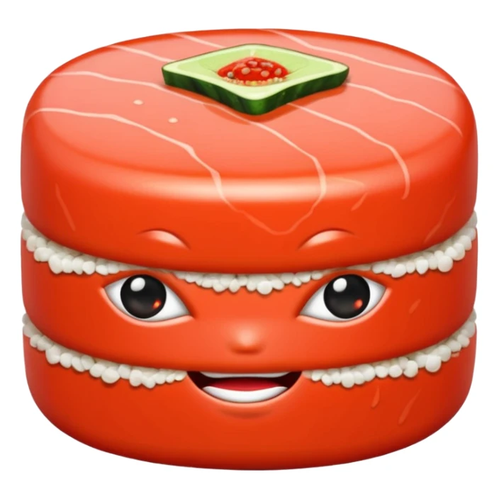 spicy tuna emoji sticker
