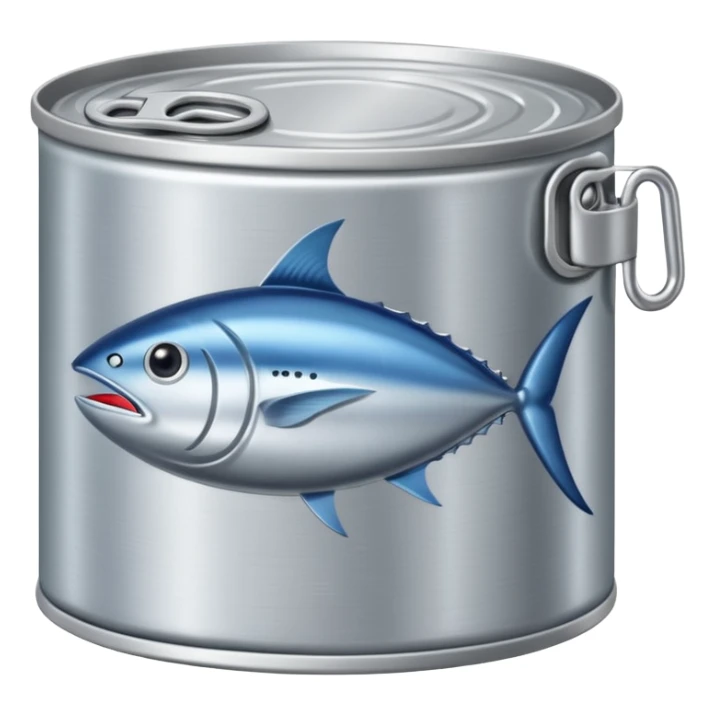create a can of tuna emoji sticker
