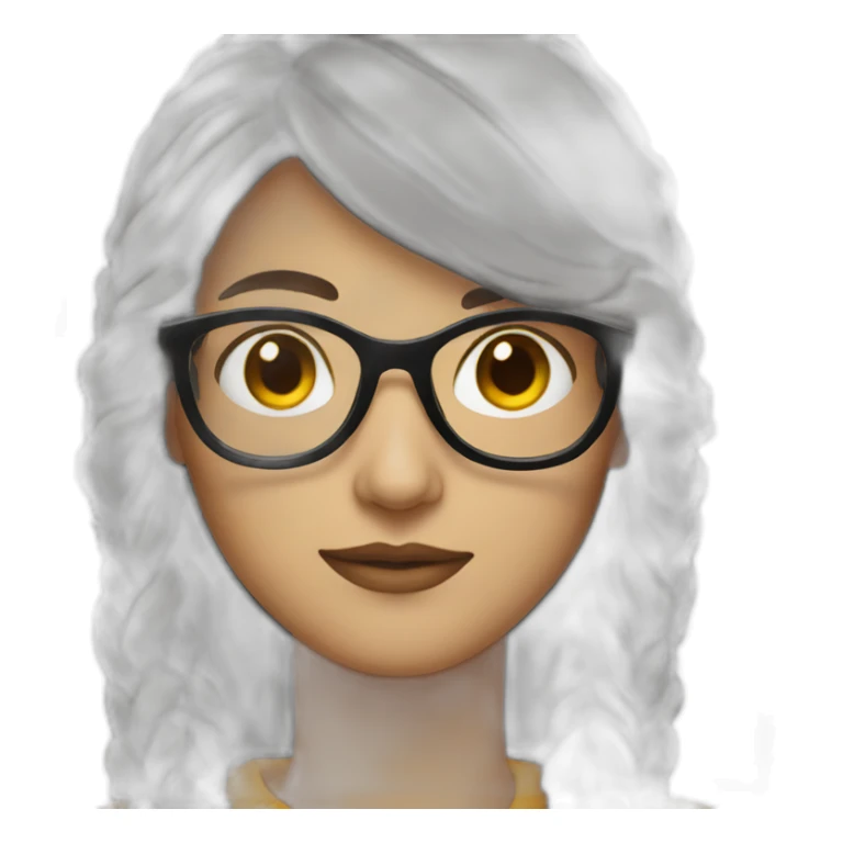 Designer with glasses sticker