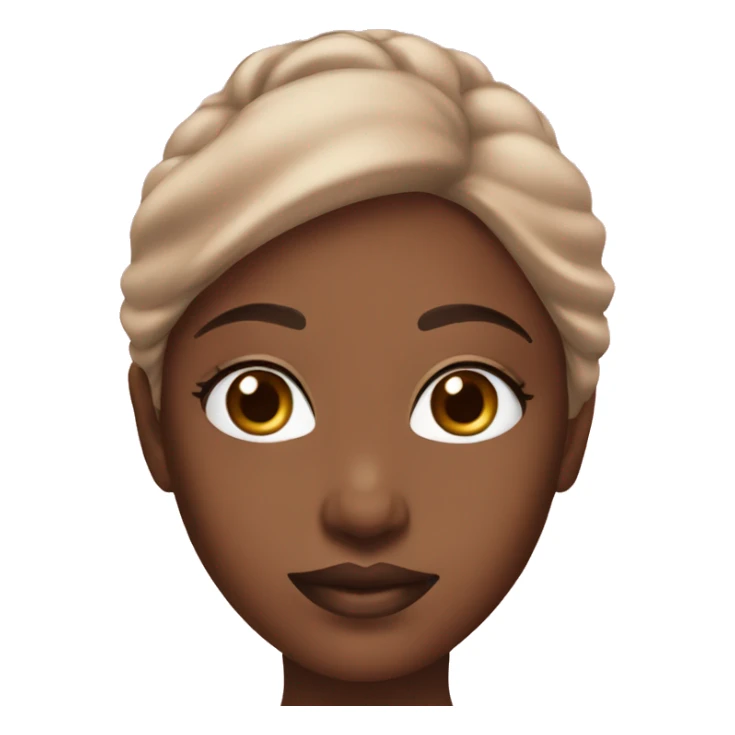 Pink& brown skincare clean girl sticker