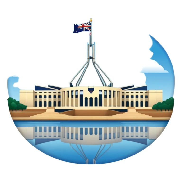 australian parliament house emoji sticker