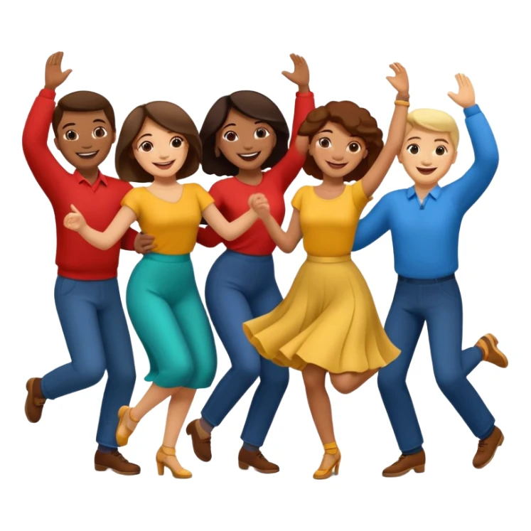 I want an emoji with people making a “horă” sticker