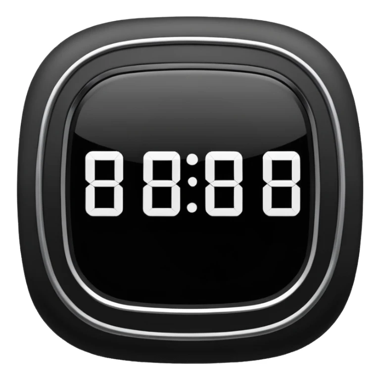 I want a clock it emoji with the fingers like the latest trend  sticker