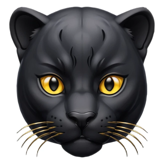 Emolgi de pantera negra sticker