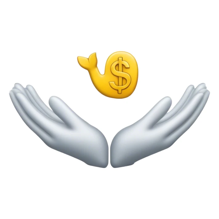 Invisible hand of the market sticker