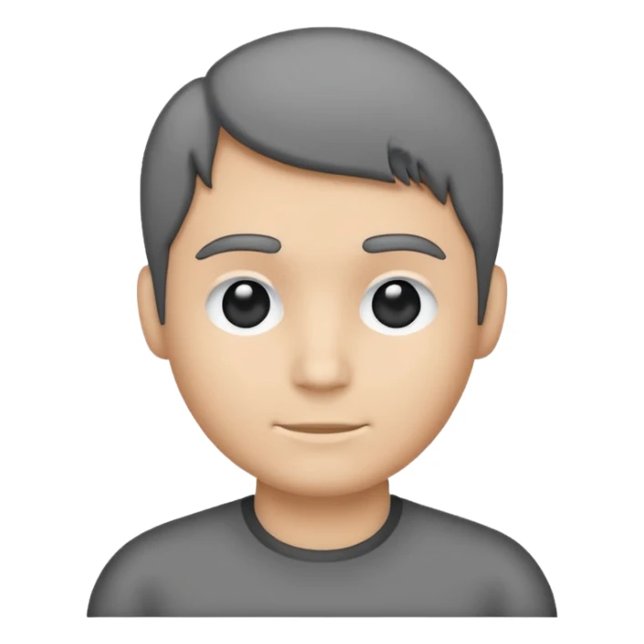 Generate outline of a human. Also make it gray with a dark gray outline. sticker