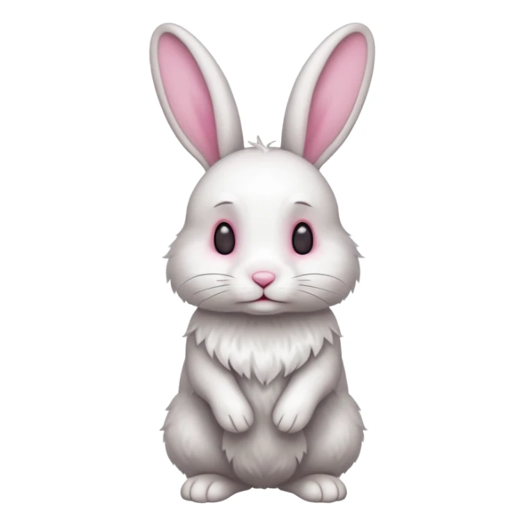 full body rabbit sticker
