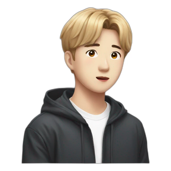 Jin of BTS sticker