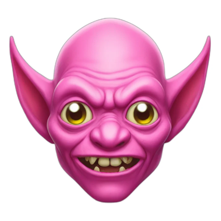pink goblin sticker
