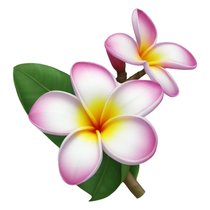 Frangipani sticker