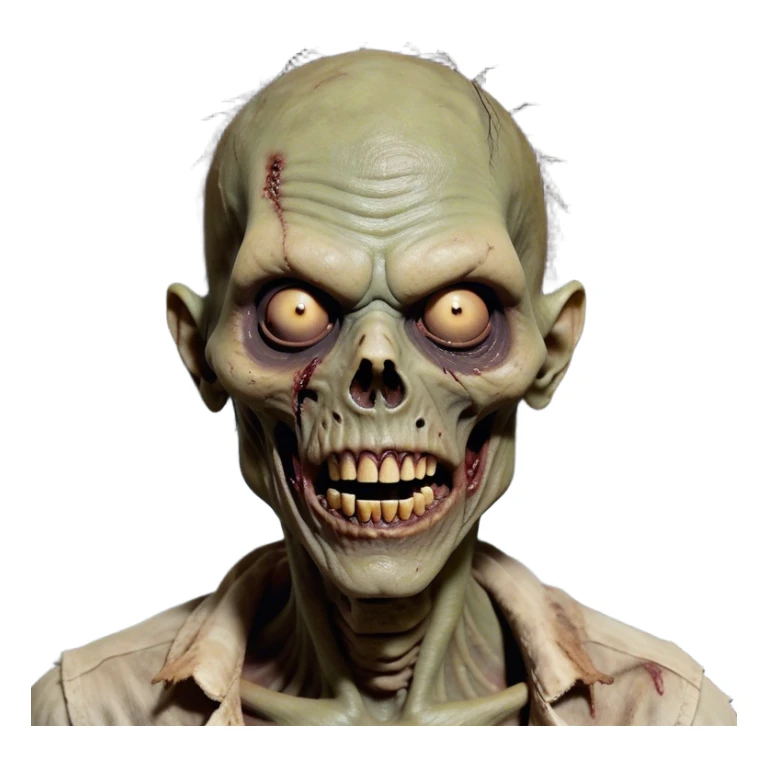 Cinematic Realistic WoW undead friendly zombie Portrait, head tilted dramatically with an exaggeratedly amused expression, blending grim determination with a touch of sardonic humor. His withered pallid skin and weathered, muted attire are rendered with lifelike detail and dynamic lighting, high shine, dramatic yet whimsical, capturing an undead friendly zombie whose epic defiance is matched by an irreverent smirk. sticker