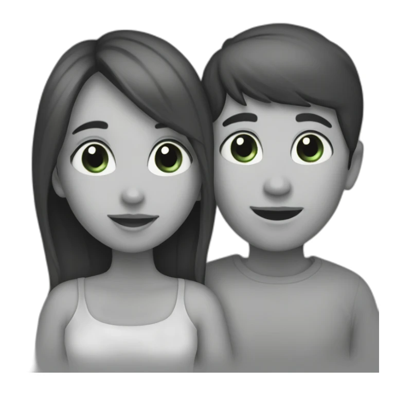 boy-and-girl-are-kissing sticker