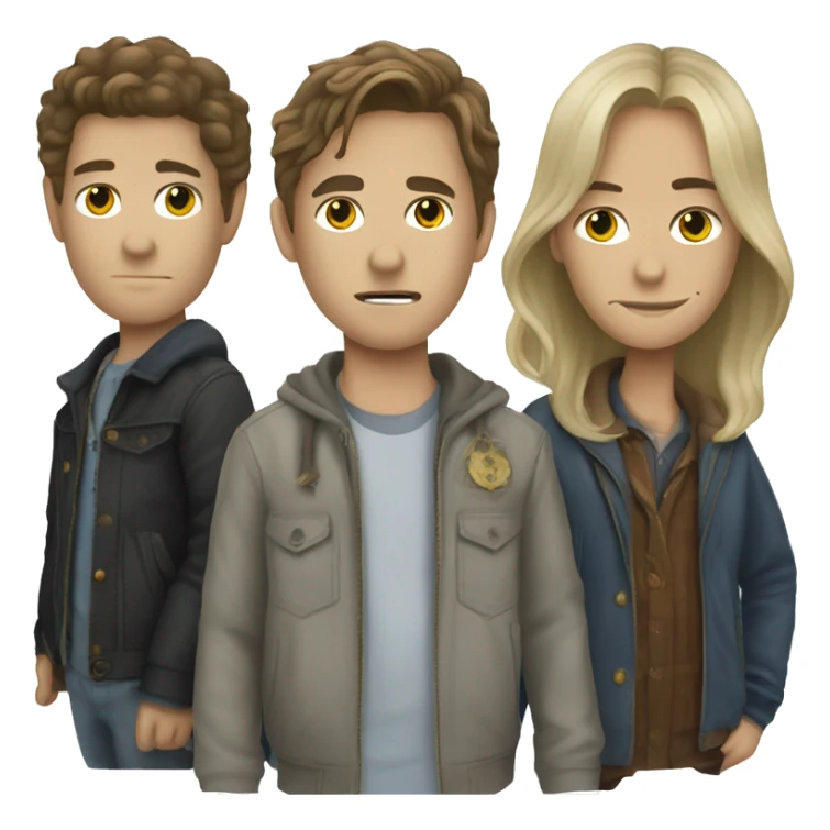 Supernatural Winchester brothers sticker