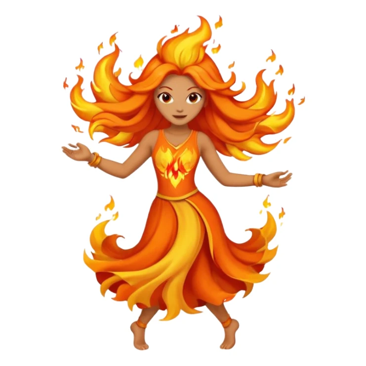 Fire spirit – Flames for hair



























 sticker