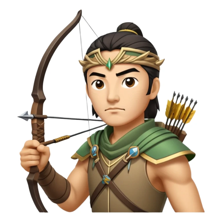 liu bei in honor of king skin:desert ranger sticker