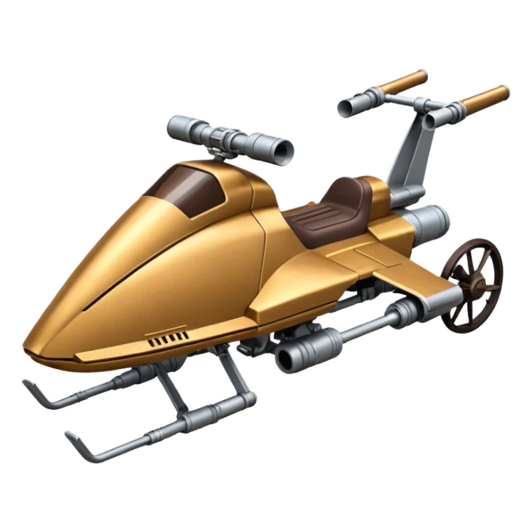 starwars speeder bike no person sticker