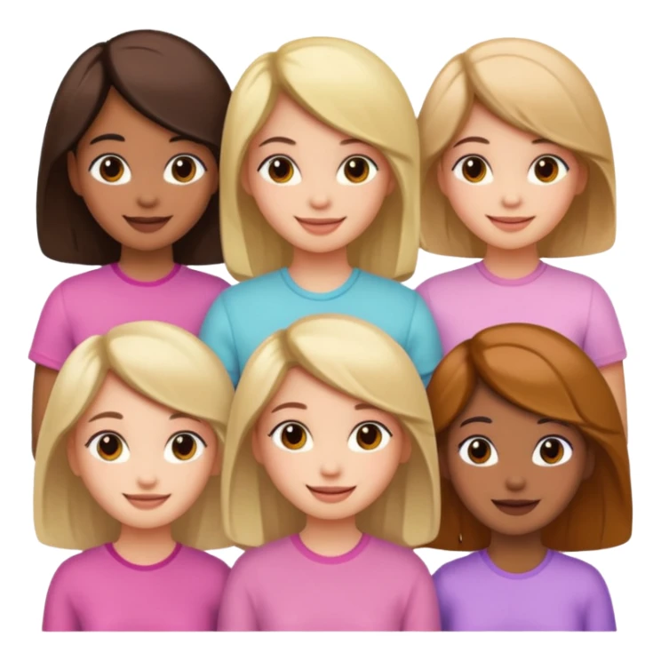 girly gallery of photos sticker