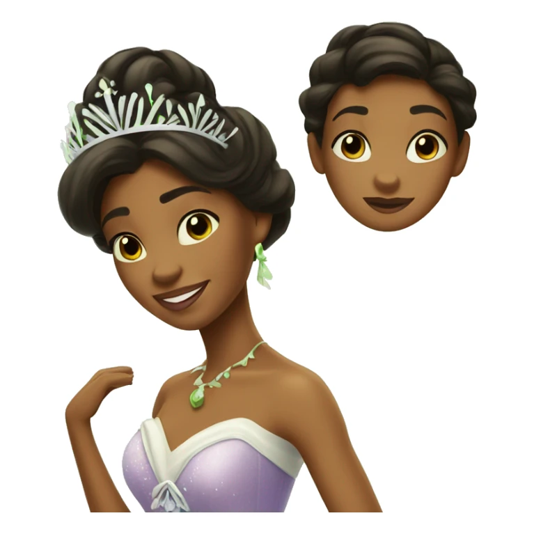 Tiana, Princess and the frog sticker