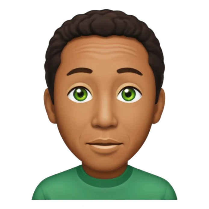 Smokey Robinson with green eyes sticker