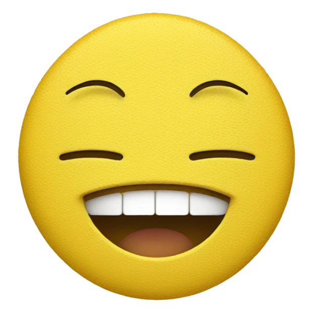 emoji circle yellow with closed eye and sticking her tongue out sticker