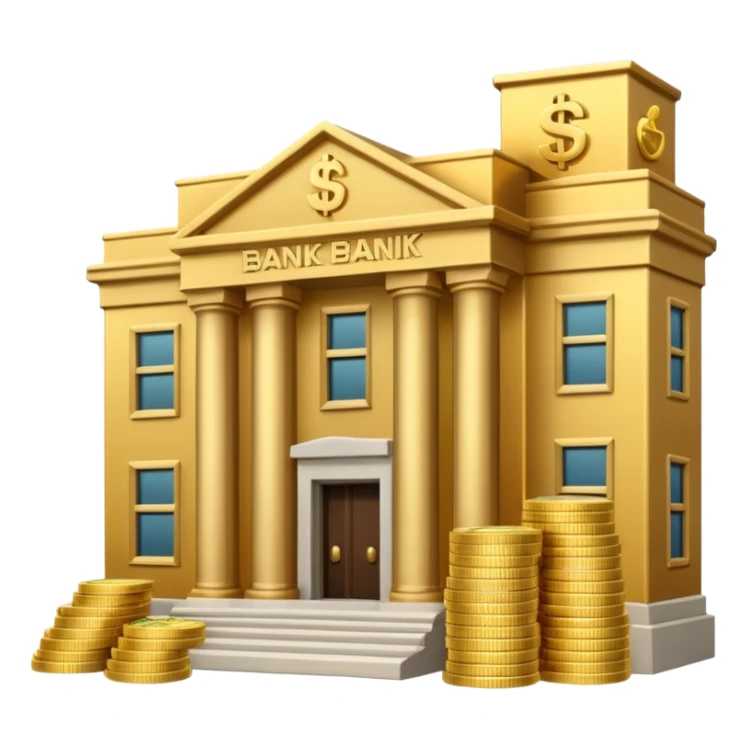 bank and money sticker