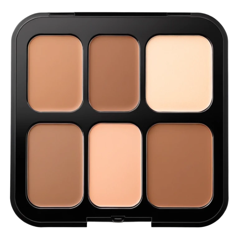 NYX Professional Makeup Face Sculpting Palette(sculpture,highlighter,powder)  sticker