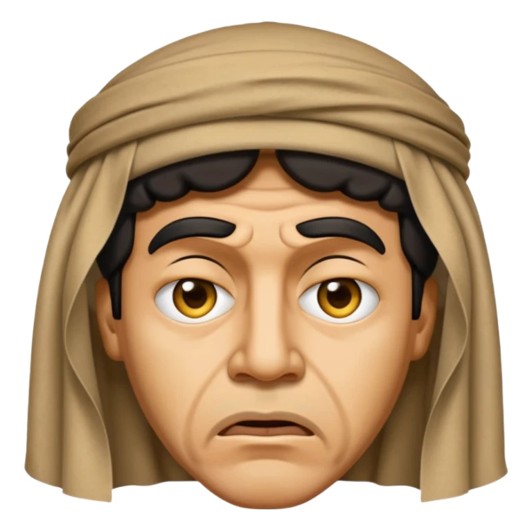 Al Khadaffi as emoji. Make him look rough and angry. sticker