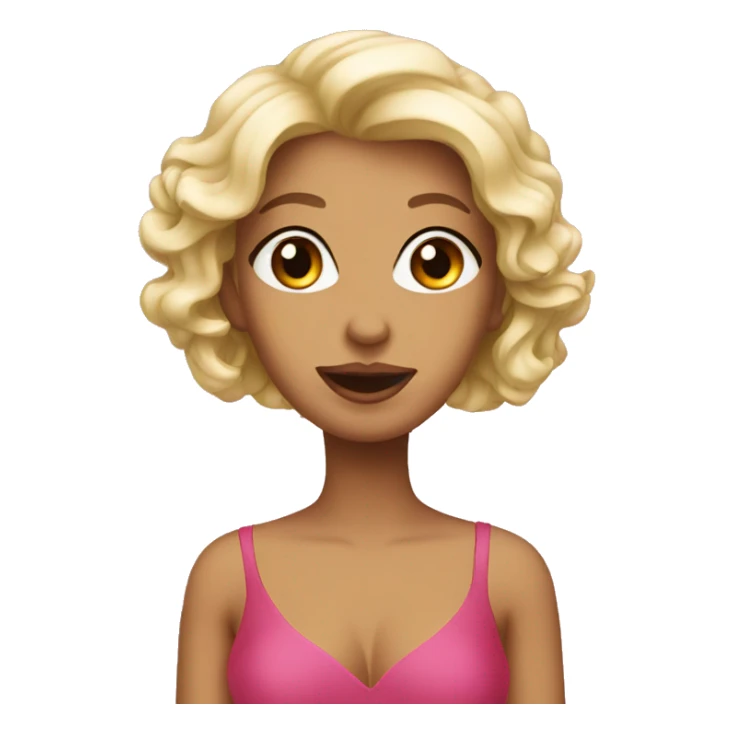 Coquette emoji sticker