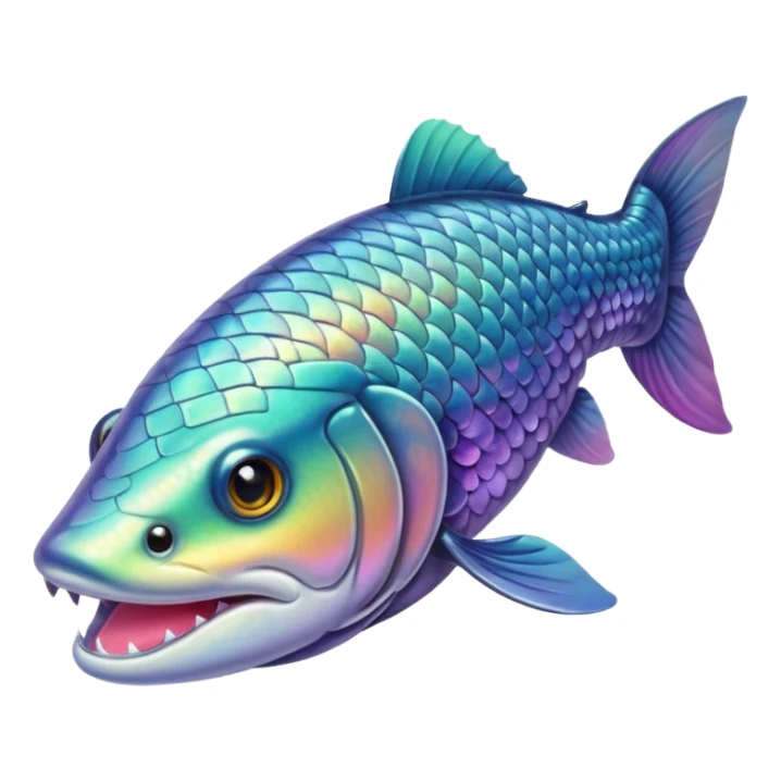 muskie fish emoji sticker