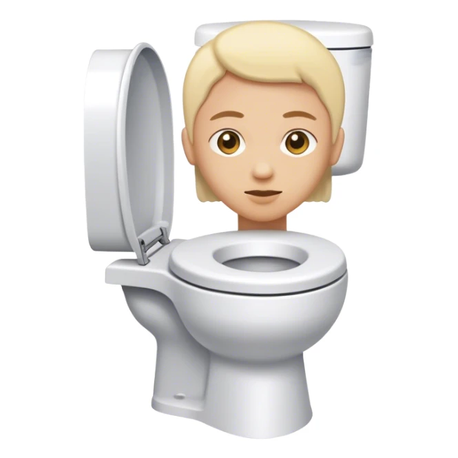 Skibidy toilet rizz sticker