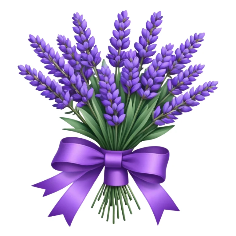 Bouquet of lavander sticker