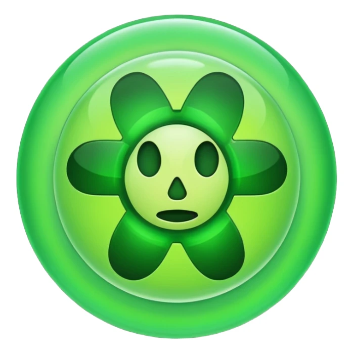 Radiation (No background) sticker