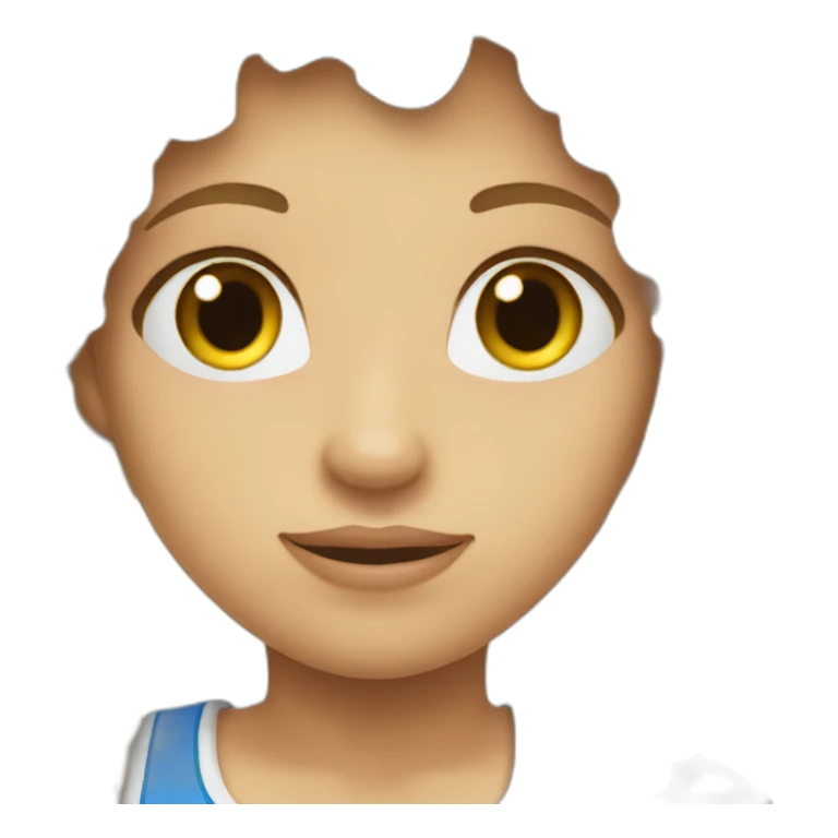 Cute Blonde Sporty Girl sticker