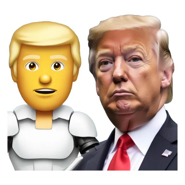 Donald trump and a New Jersey drone sticker